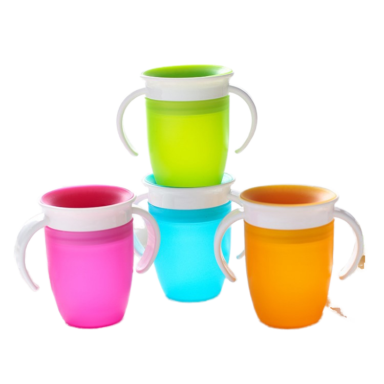 Copo Infantil Antivazamento - Copo Treinamento Bebe - Sem Bico Nao Vaza o liquido em Oferta na Shopee