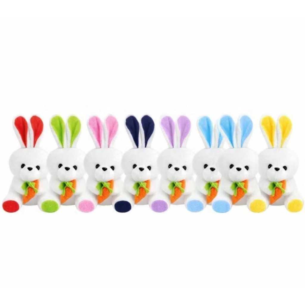 Coelhinho da Páscoa ,Coelhinho de Pelúcia Antialérgico 30 centímetros,detalhe cenoura, varias cores!