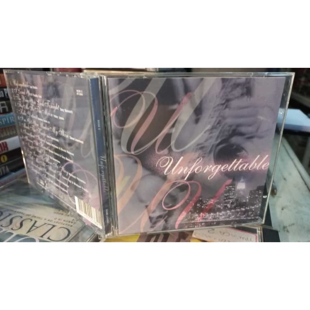 Cd Unforgettable 2003 som Livre  lou Rawls freddy cole peter jones sammy danis jr. lisa stansfield the templations thel