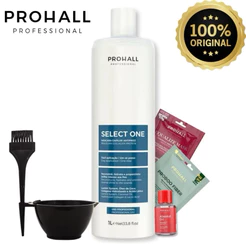 Progressiva Sem Formol Prohall - 1 Litro - Select One Um Só Passo + Kit aplicação + 2 Sachês + Óleo 7 ml de Brinde