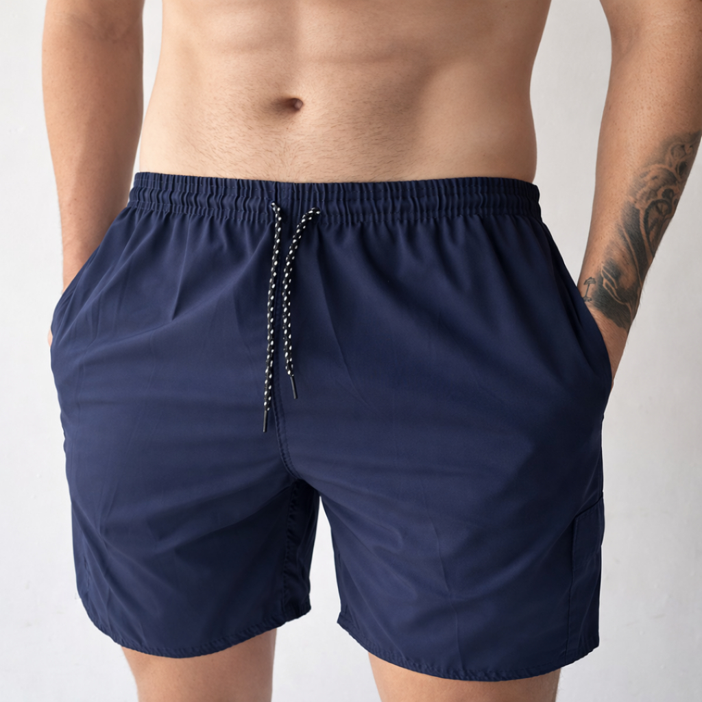 Short Mauricinho Tactel Masculino Academia Corrida Praia Verão Com Elastano Secagem Rápida