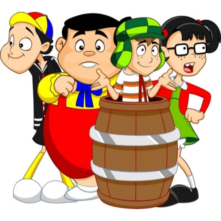 Display de Chão Mdf Decoração - Festa - Turma do Chaves Desenho Barril Chiquinha Quico (1 Peça - Vários Tamanhos)