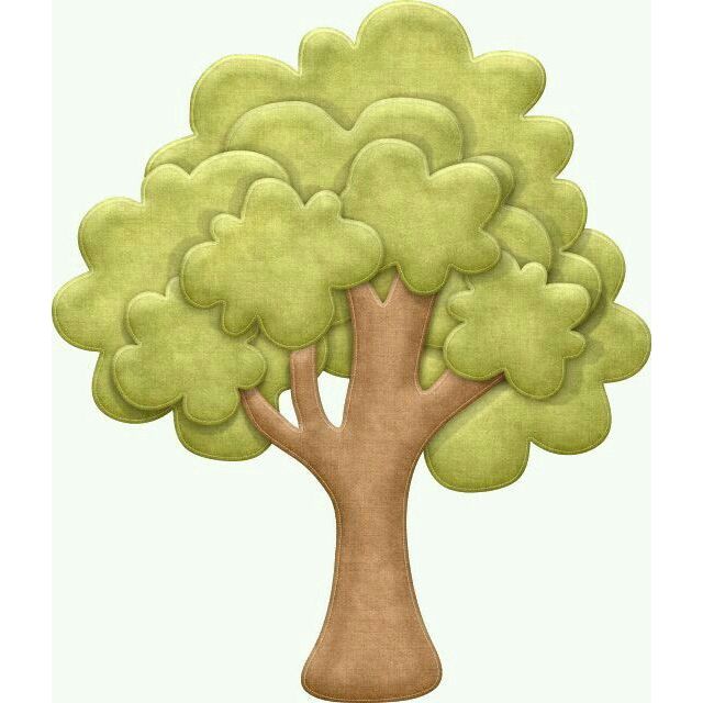 Display de Chão Mdf Decoração Cenário Festa - Árvore Verde Aquarela Floresta - Novo (1 Peça - Vários Tamanhos)