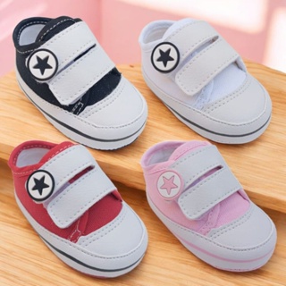 Tênis all star bebê velcro menino menina em Oferta na Shopee