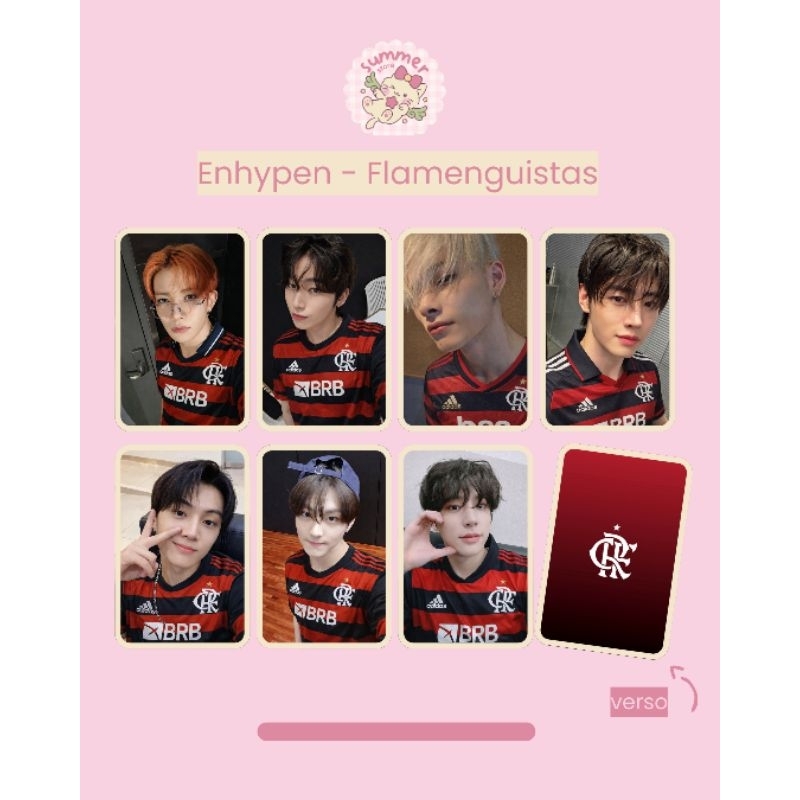 Photocards Enhypen - vários times | fanmades em Oferta na Shopee