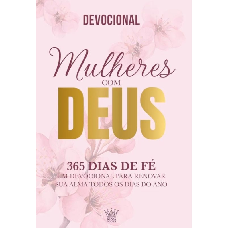 Livro Mulheres com Deus - 365 Dias de Fé - Devocional 2026 lacrado