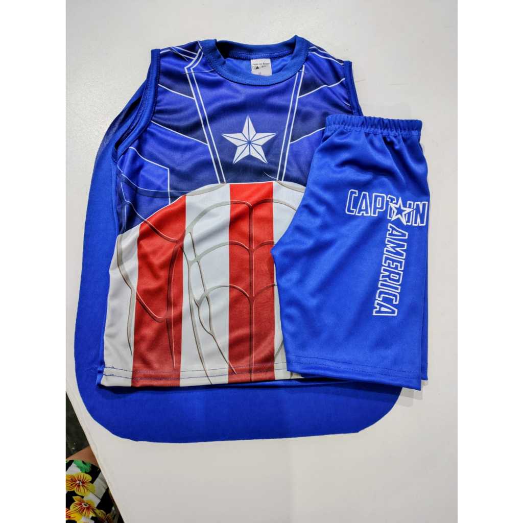 Conjunto Roupa Infantil Fantasia Festa Aniversário Super Heroi Entrega Full