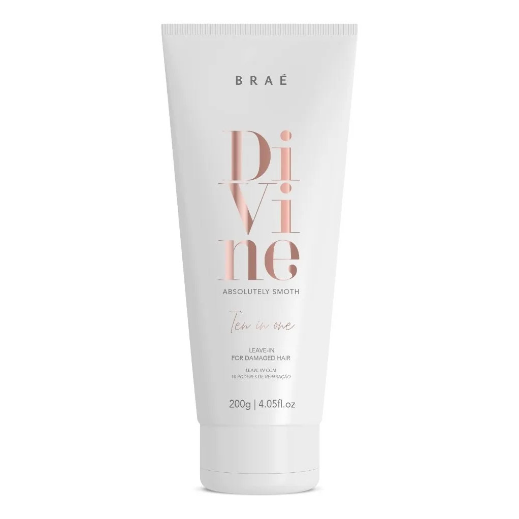 Braé Divine Leave-in 10 Poderes de Reparação Ten In One 200g