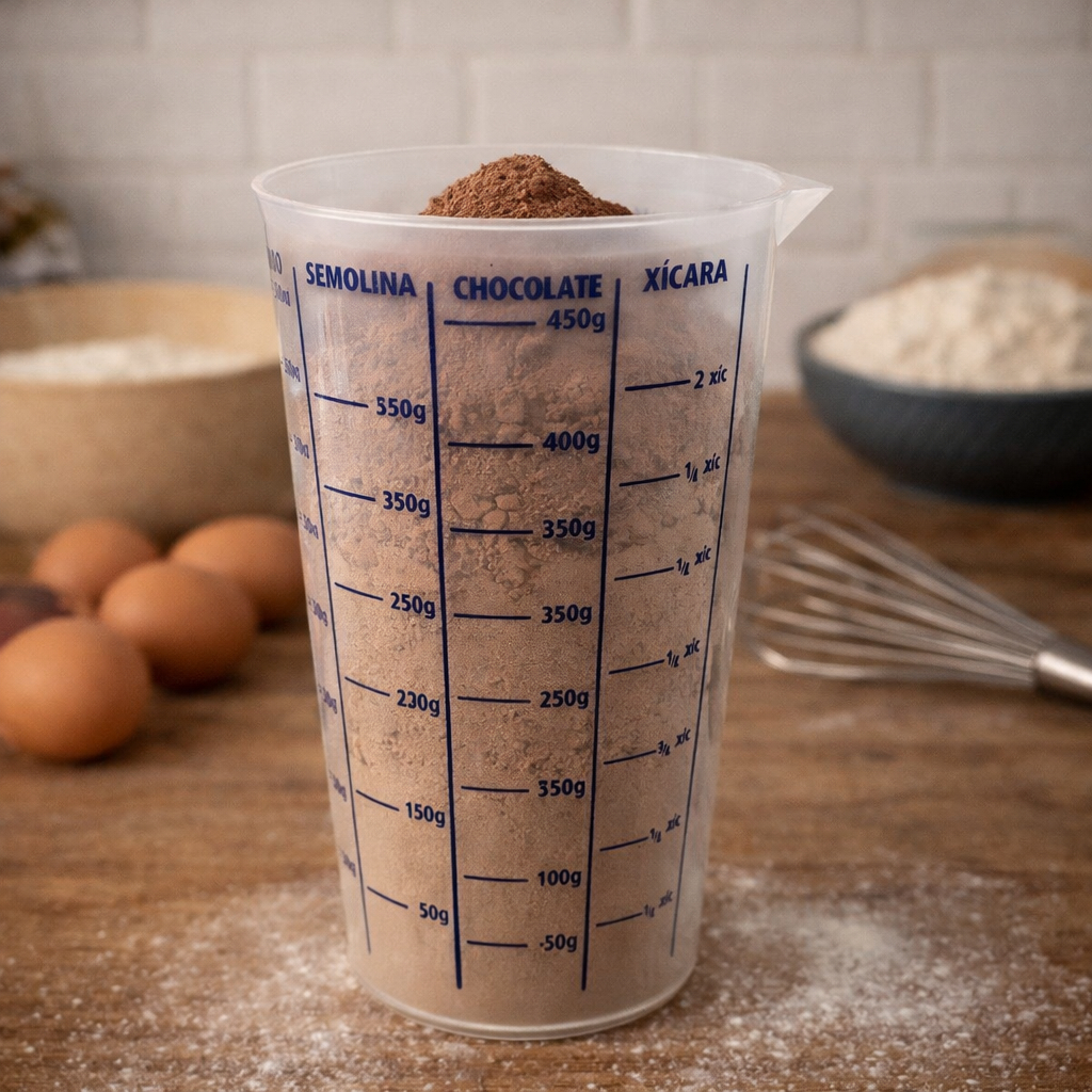 Copo Medidor Graduado 500ml Plástico - Praticidade e Versatilidade com Bico dosador