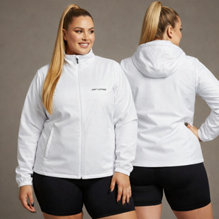 Jaqueta Corta Vento Feminina Tamanho M ao G4 Capuz Plus Size Impermeável em Oferta na Shopee