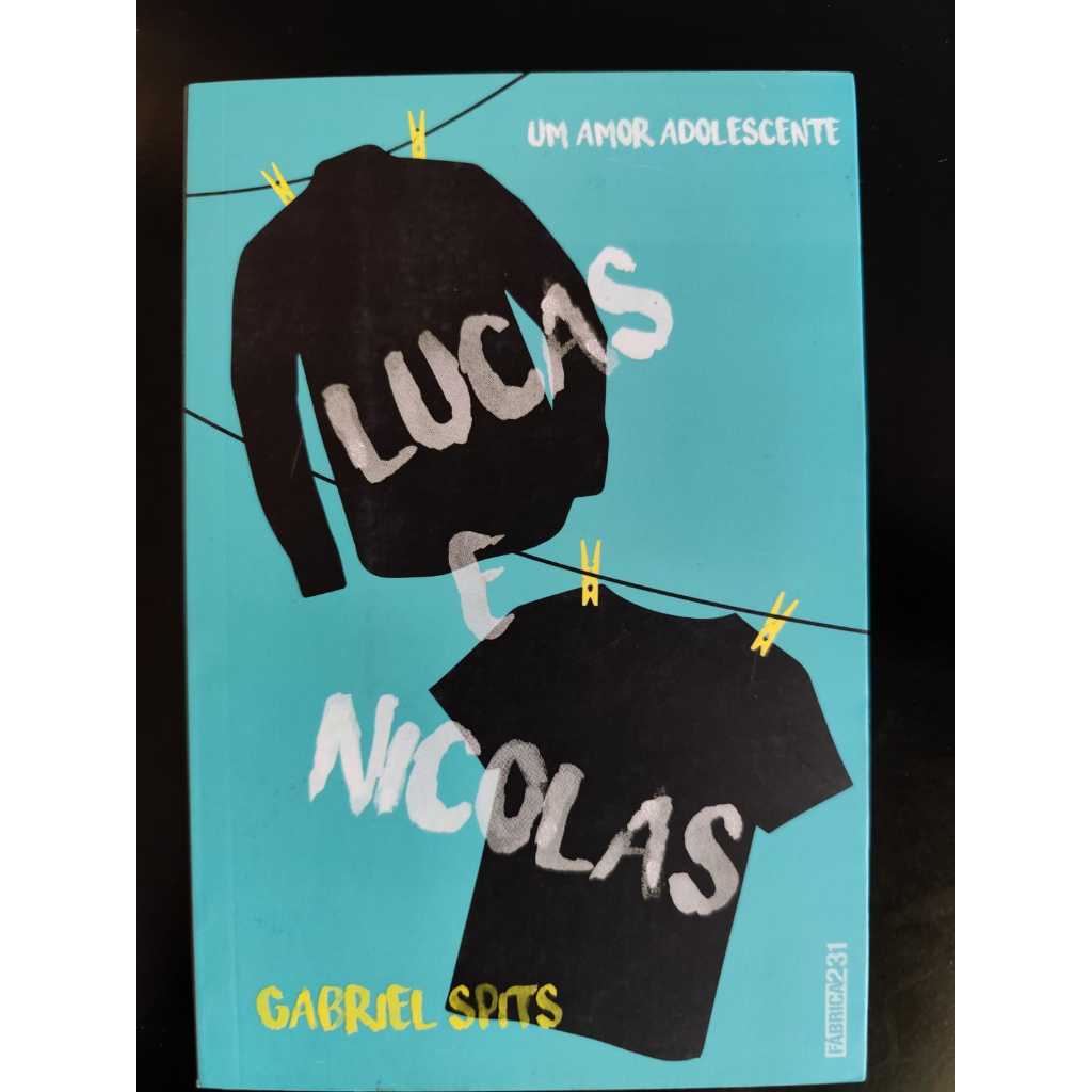 Livro: Lucas e Nicolas — Gabriel Spits