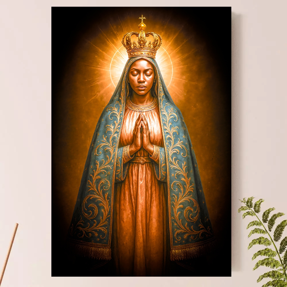 Placa Quadro Decorativo - Divina Nossa Senhora
