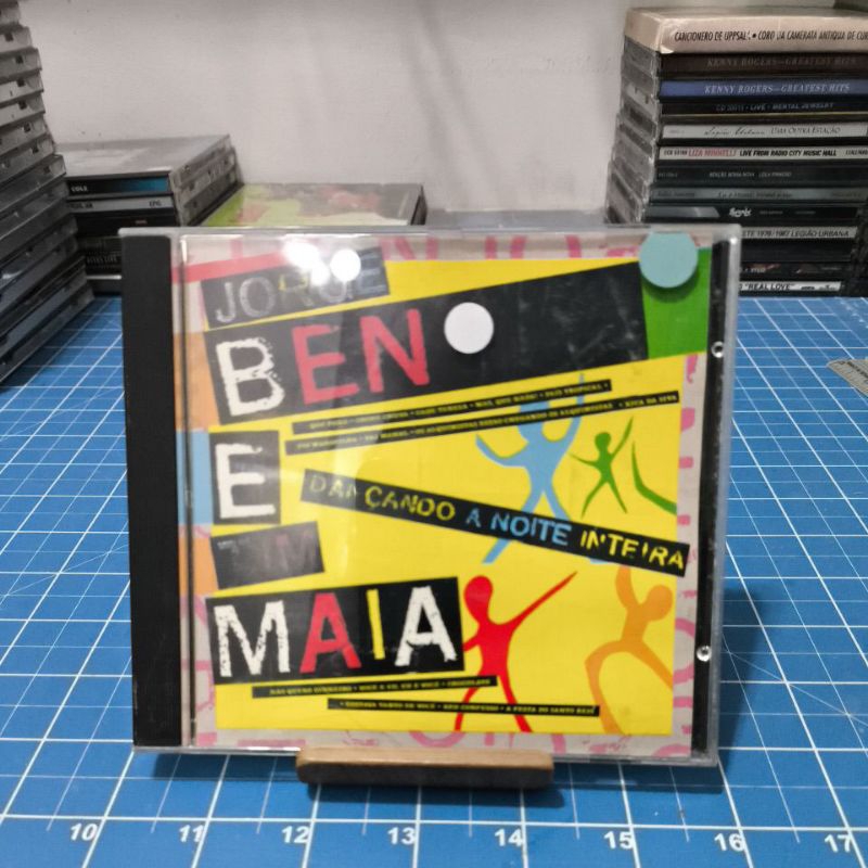 Cd Jorge Ben e Tim Maia - Dançando a noite Inteira.