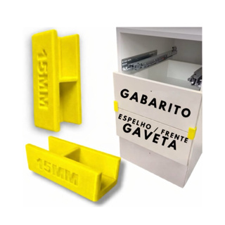 Gabarito Montagem de Móveis 15 e 18mm Espelho Gaveta Nichos Mdf Marcenaria em Oferta na Shopee