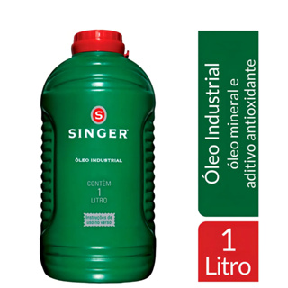 Óleo Lubrificante Industrial Multiuso Singer 1 L – Proteção Máquinas e Equipamentos em Oferta na Shopee