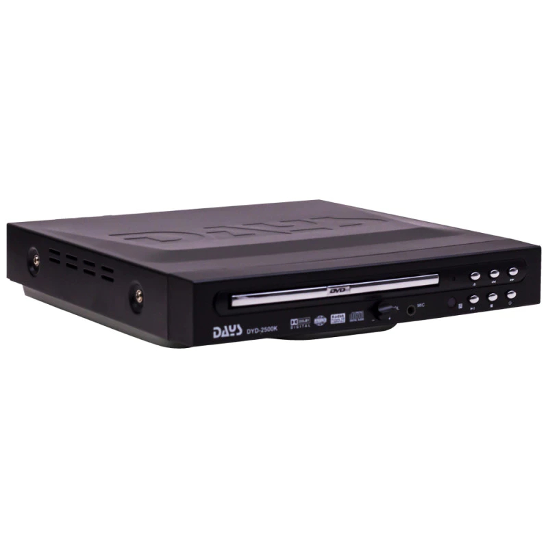 DVD Player Days DYD-2500LK Bivolt + Controle Remoto - Saída 2 Canais