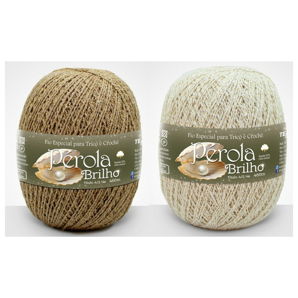 Kit 2 Linhas Pérola Brilho em Oferta na Shopee