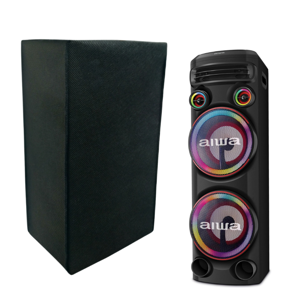 Capa Som Aiwa T2w-02 Proteção Para Móveis Preto proteção para moveis