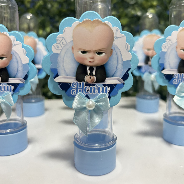 Kit Tubete Personalizado, Lembrancinha para Festa , Aniversários , Chá BB, Poderoso Chefinho - FAZEMOS TODO em Oferta na Shopee