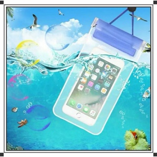 Capa Protetora Impermeável Universal para Celular - Transparente e à Prova D'Água em Oferta na Shopee