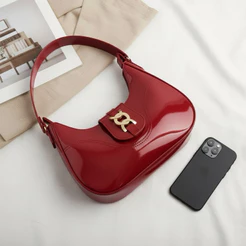 Bolsa Feminina Elegante Transversal Estilosa De Ombro Várias Cores Oferta