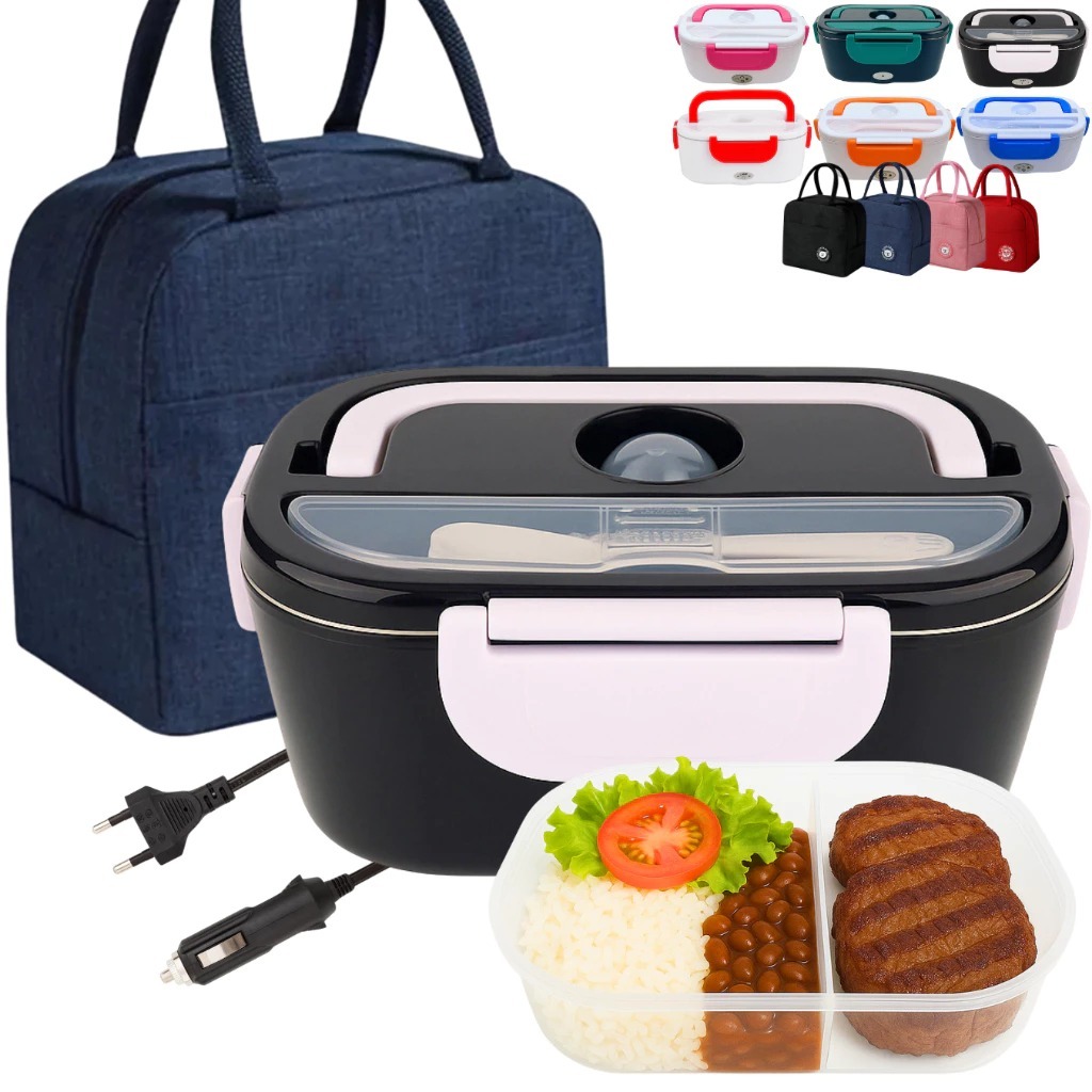 Marmita Elétrica Bivolt 1.5L com Bolsa Térmica 12V 24V 110V 220V para Carro Caminhão  Casa em Oferta na Shopee