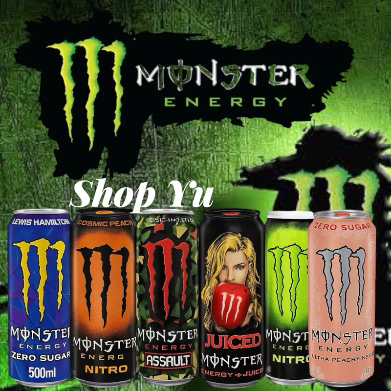Monster Importado de 500 ML e Nacional 473 ml Vários Sabores Energy Nitro Monster Importado de 500 ML e Nacional 473 ml Vários Sabores Energy Nitro