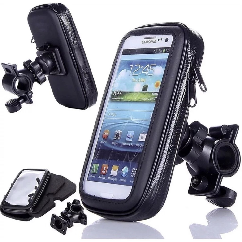 Suporte Bike Moto Capa Celular Touch Impermeável não molha