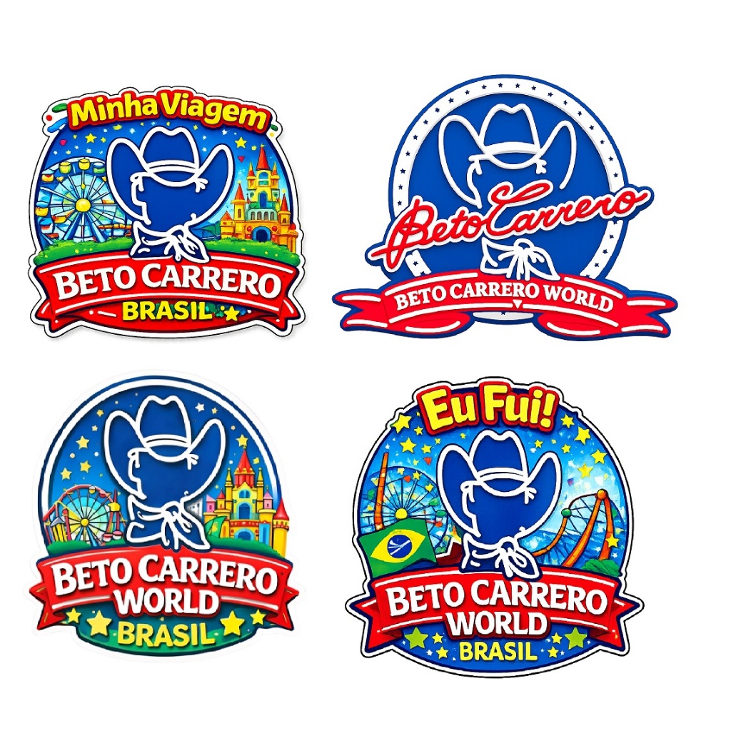 "SOLICITE SEU DESCONTO ESPECIAL NOS CHAMEM NO CHAT" - Imãs de geladeira do Beto Carrero World