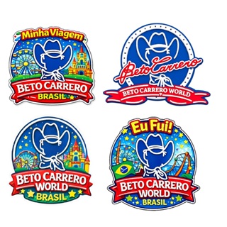 "SOLICITE SEU DESCONTO ESPECIAL NOS CHAMEM NO CHAT" - Imãs de geladeira do Beto Carrero World em Oferta na Shopee