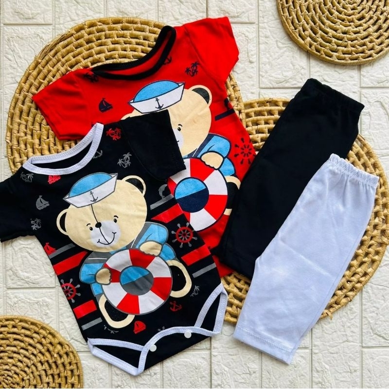 Body Bebê temático Marinheiro Presente Enxoval Chá de bebê