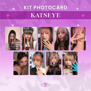 Photocard Katseye • Escolha o Seu! • Megan, Lara, Yoonchae, Sophia, Manon, Daniela • K-pop Fanmade, Eyekon em Oferta na Shopee