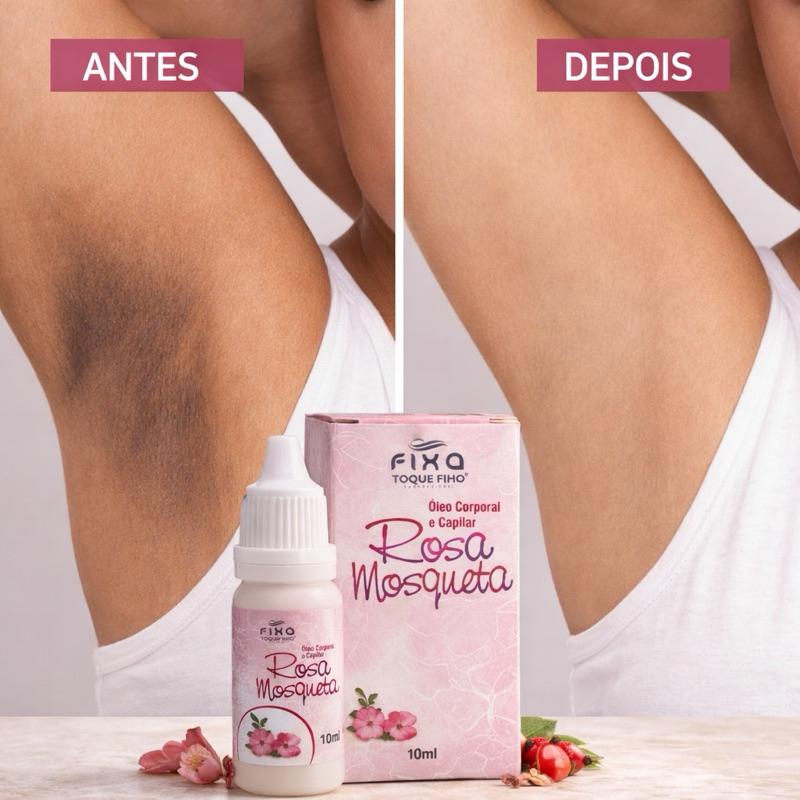 Óleo de Rosa Mosqueta Clareador Comprovado pelos Clientes Regenera a Pele em Oferta na Shopee