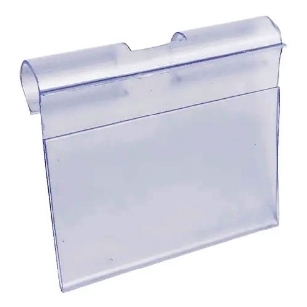 Display Porta Etiqueta de  Preço em PVC para gancho-30 Peças - 5,5 x 5,0 cm_suporte 3dfill