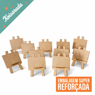 Mini Cavalete Lembrancinha 10 Unidades Porta Foto MDF  Festa Aniversário Casamento Chá Revelação em Oferta na Shopee