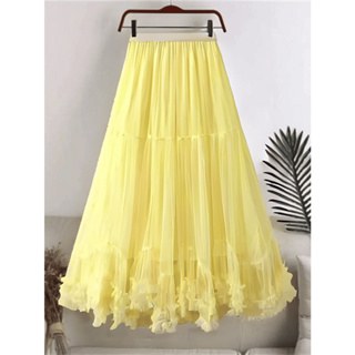 Saia princesa feminina confeccionada no tule com duplo tule e possui forro elegância para seu look em Oferta na Shopee