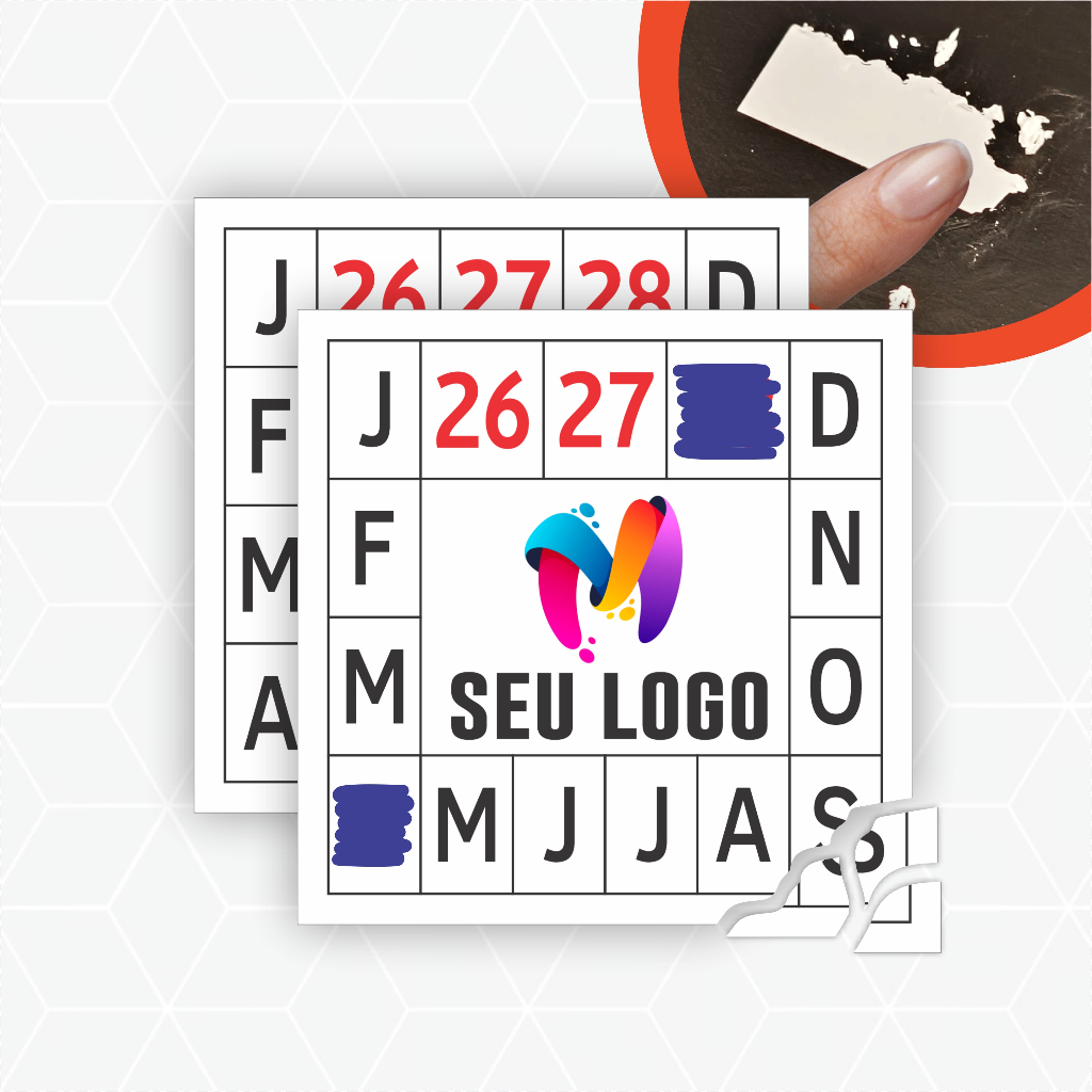 1.000 Lacres Casca De Ovo Destrutível Selo De Garantia 1x1 cm Personalizado em Oferta na Shopee