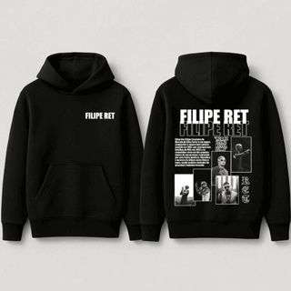 Moletom Algodão Filipe Ret Biografia Rapper Carioca album Turne 371 em Oferta na Shopee