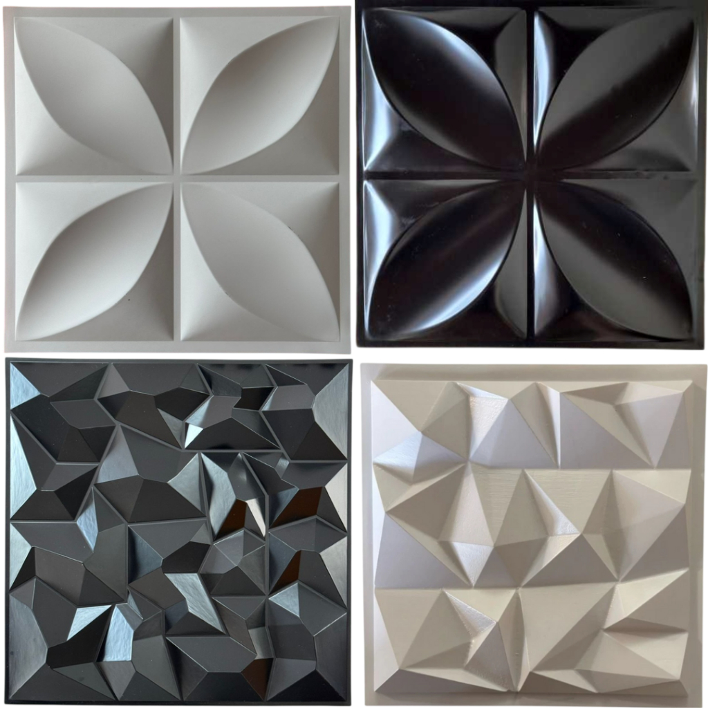 PROMO 10 Placas PVC 3d Revestimento De Parede Decorativa DIAMANTE 25 cm