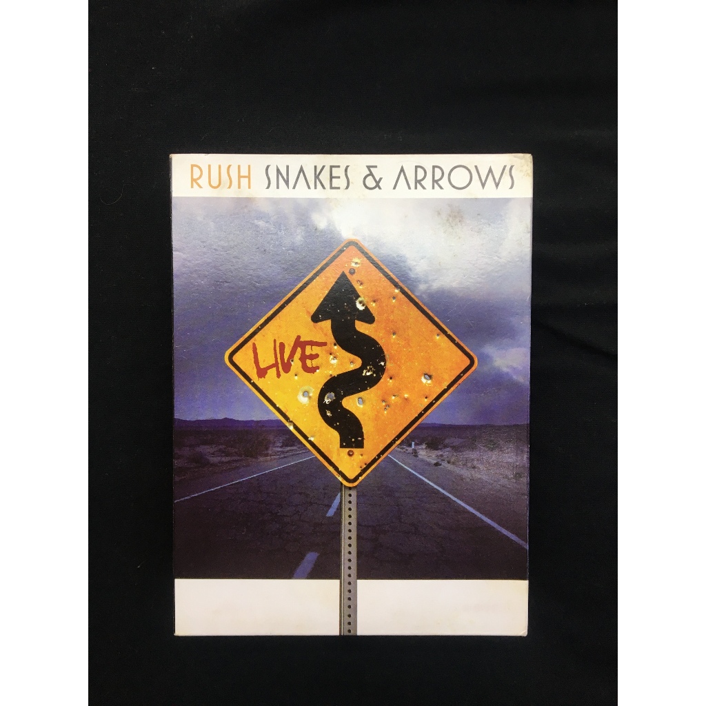 DVD - Rush - Snakes and Arrow - 3 discos - Digipack (show)