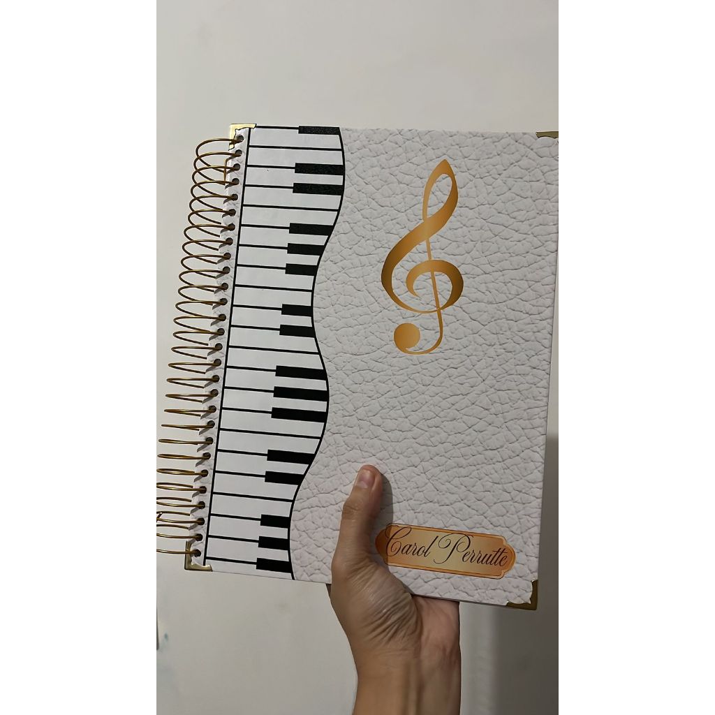 Hinário Organista | Hinário Órgão Médio CCB | Edição 5 | Capa Personalizada + Nome