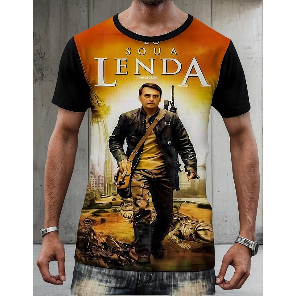 Camisa Camiseta Do Bolsonaro Eu sou a Lenda