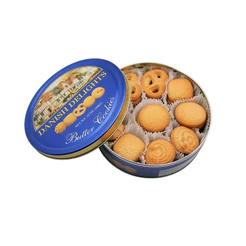Biscoito Danish Delights Butter Cookies na lata decorada 340g | presente crocante fresquinho
