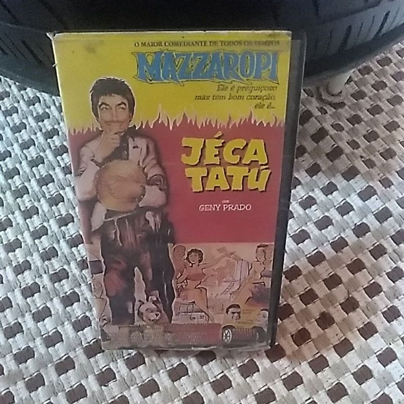 Fitas vhs Mazzaropi Jeca Tatu