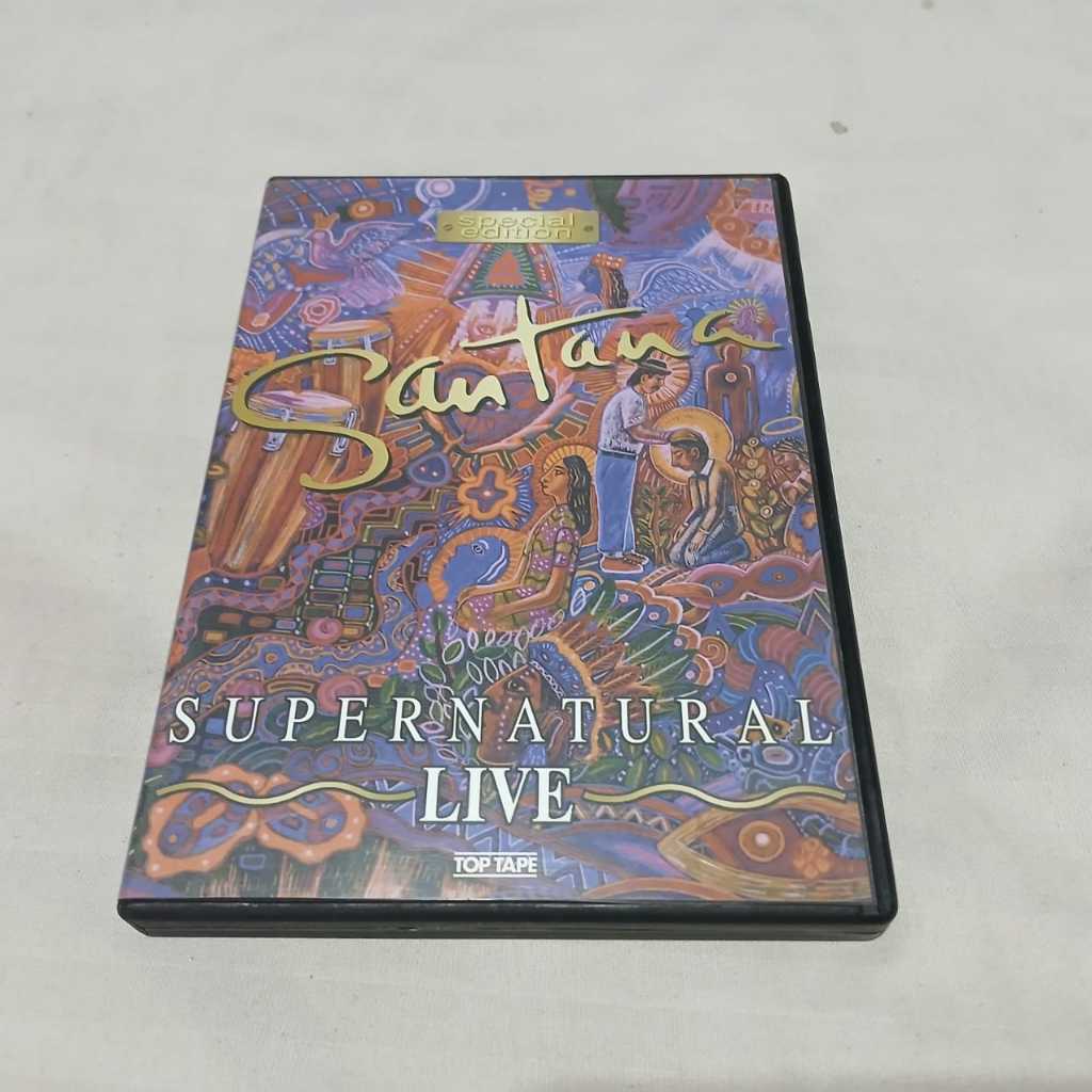 Dvd Santana Supernatural Live Original