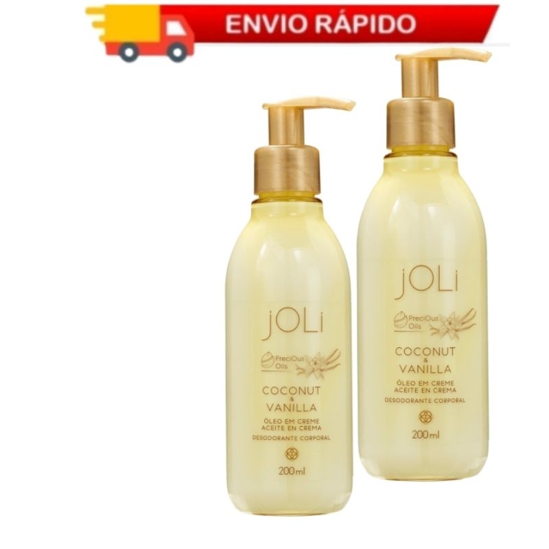 Kit 2 Creme Corporal Joli Vanilla E Coco 200ml Hinode