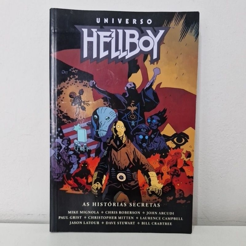 Universo Hellboy - As histórias secretas - HQ de Mike Mignola e outros - Editora Mythos
