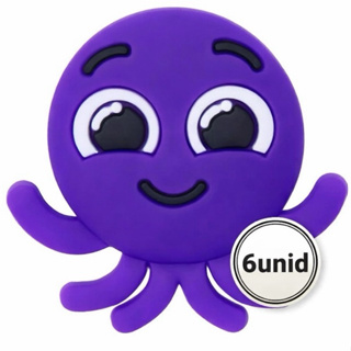 Kit 6 Apliques Emborrachados Polvo Pipo Bolofofos | Aplique Infantil para Laços e Acessórios em Oferta na Shopee