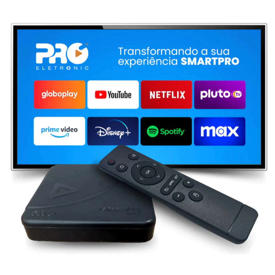 Smart Box Tv Proeletronic Prosb-3000 3 Geração Preto em Oferta na Shopee