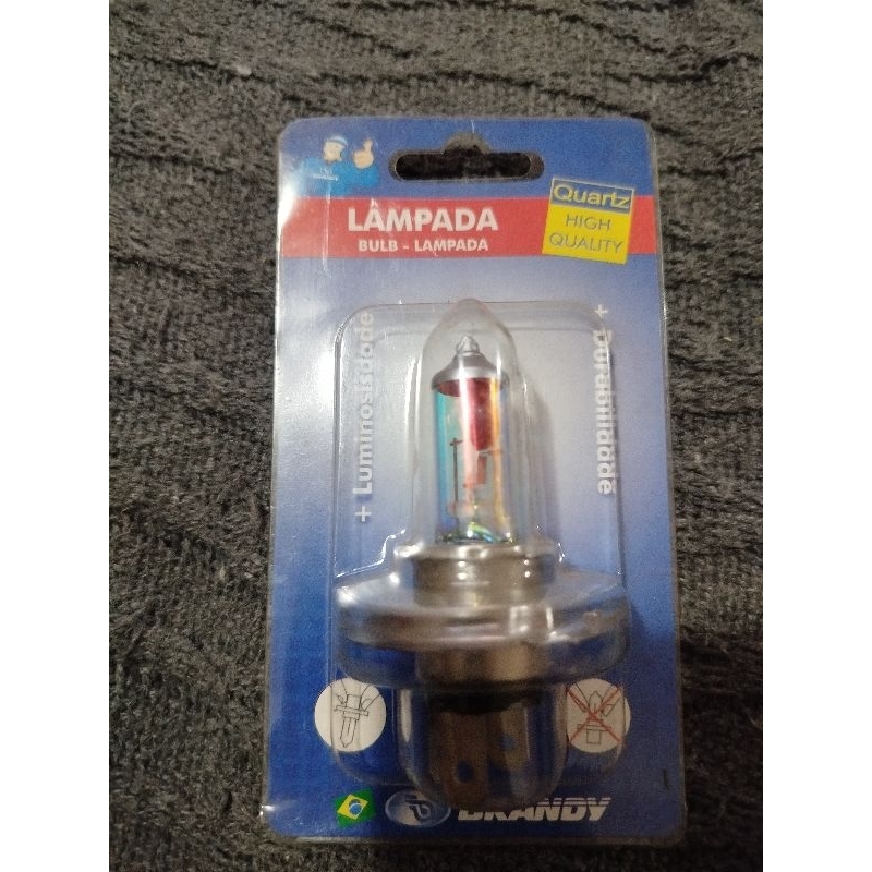 Lâmpada Farol Camaleão H4 Quartz Multicolor 12V 60/55W Brandy Moto_lampada pisca _lampada freio_lampada painel